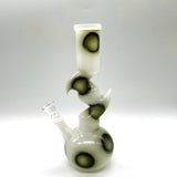 9.5" Flower Designed Bong - Assorted Color [PIP651] Glass Bong NIBO Distribution