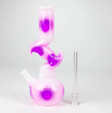 9.5" Flower Designed Bong - Assorted Color [PIP651] Glass Bong NIBO Distribution