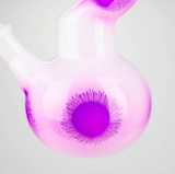 9.5" Flower Designed Bong - Assorted Color [PIP651] Glass Bong NIBO Distribution