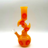9.5" Flower Designed Bong - Assorted Color [PIP651] Glass Bong NIBO Distribution