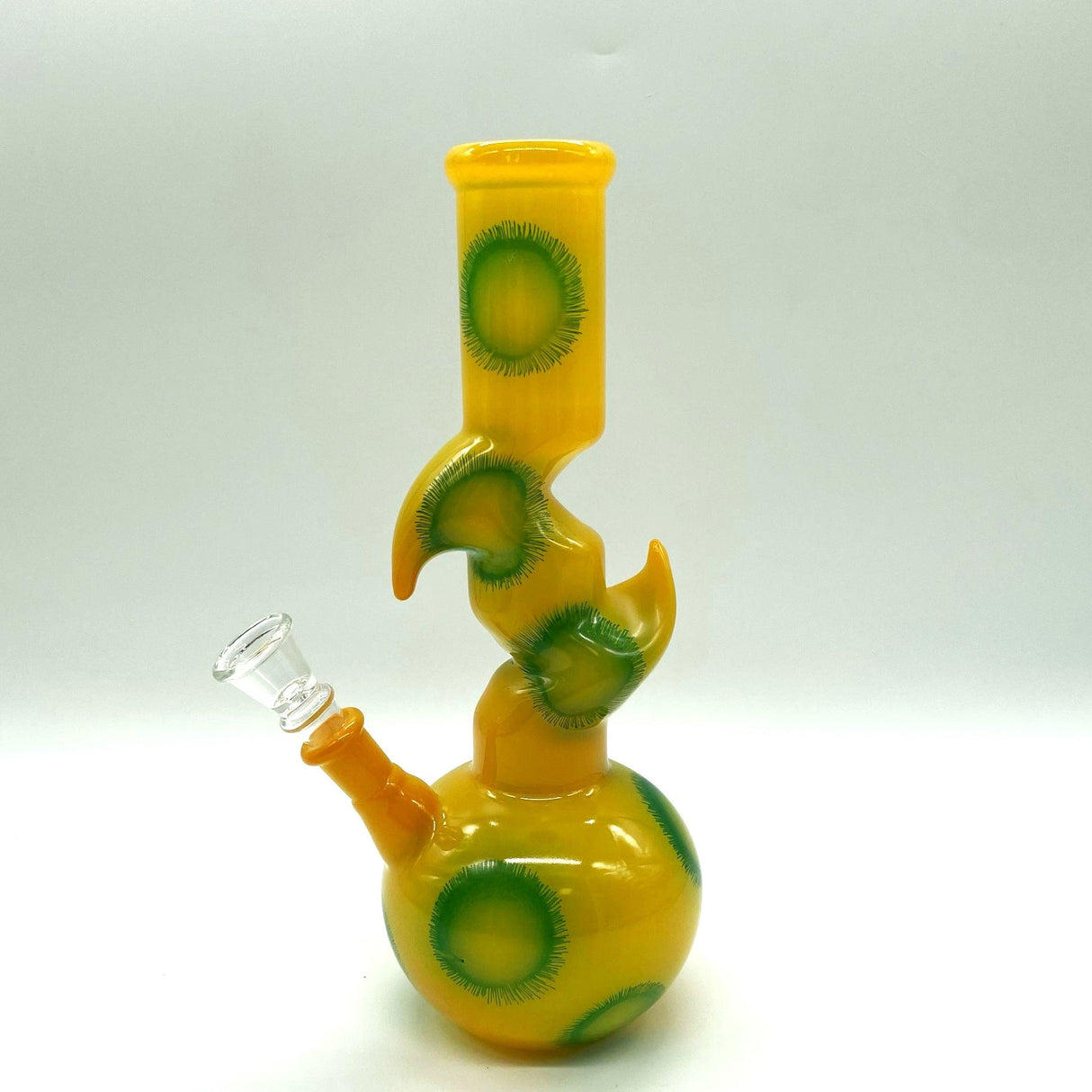 9.5" Flower Designed Bong - Assorted Color [PIP651] Glass Bong NIBO Distribution
