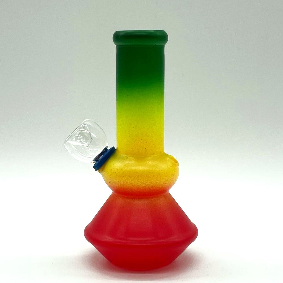 6" Glass Bong - Assorted Color [PIP560] Glass Bong NIBO Distribution