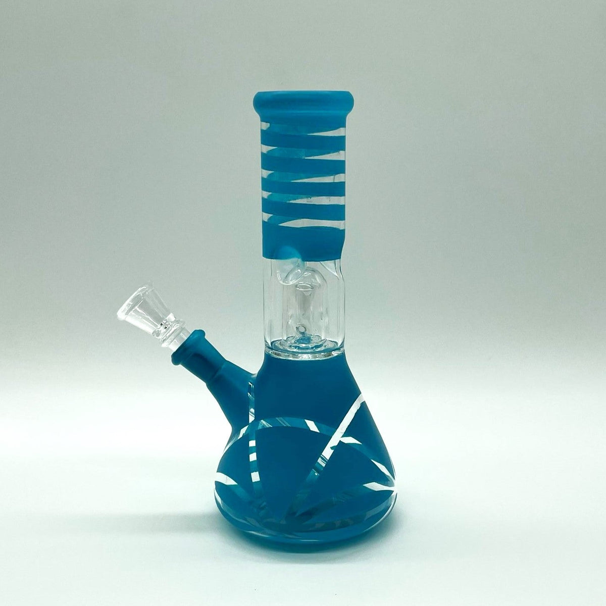 8" Water Pipe with Percolator- Assorted Color [PIP393] Glass Bong NIBO Distribution