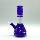 8" Water Pipe with Percolator- Assorted Color [PIP393] Glass Bong NIBO Distribution