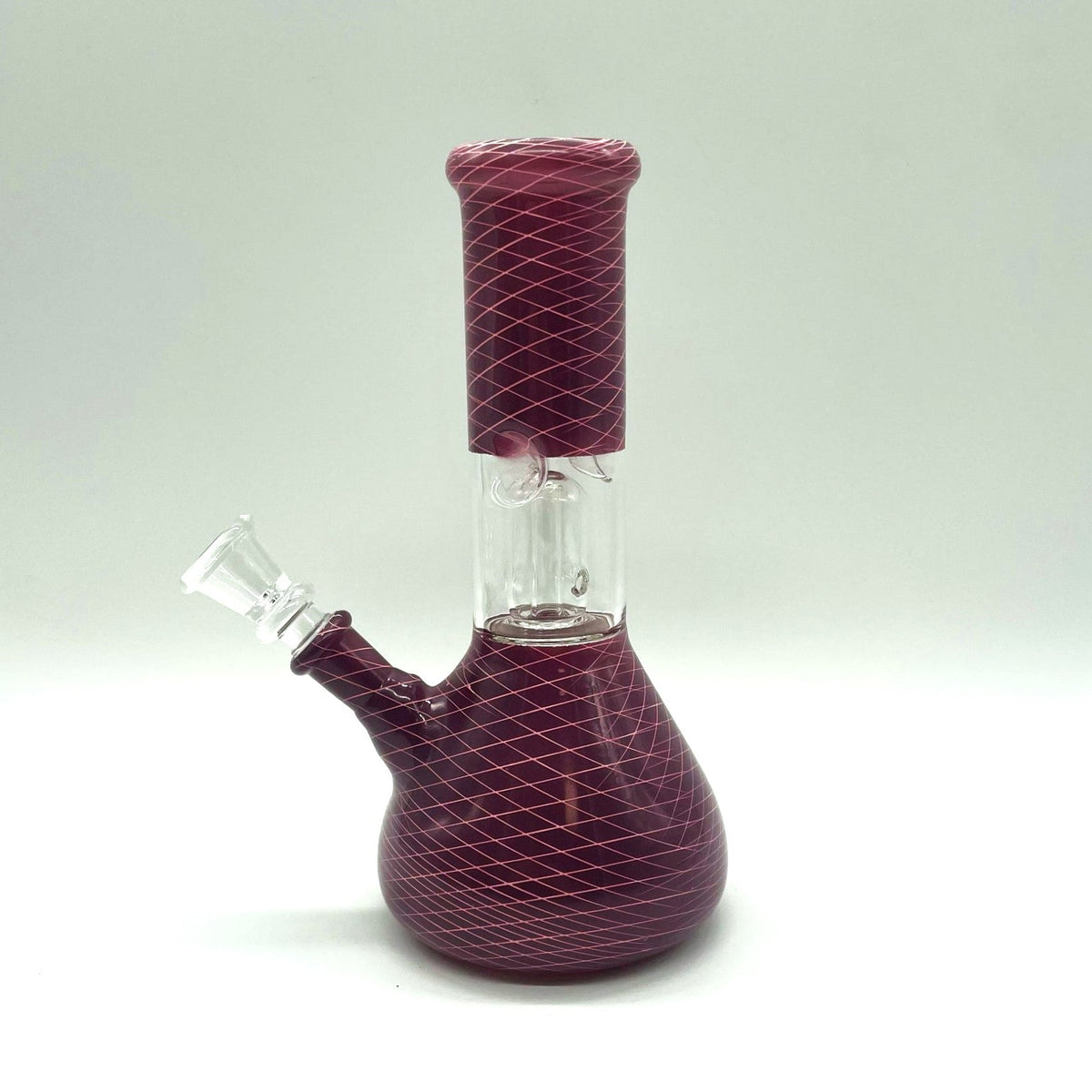 8" Water Pipe with Percolator- Assorted Color [PIP393] Glass Bong NIBO Distribution