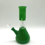 8" Water Pipe with Percolator- Assorted Color [PIP393] Glass Bong NIBO Distribution