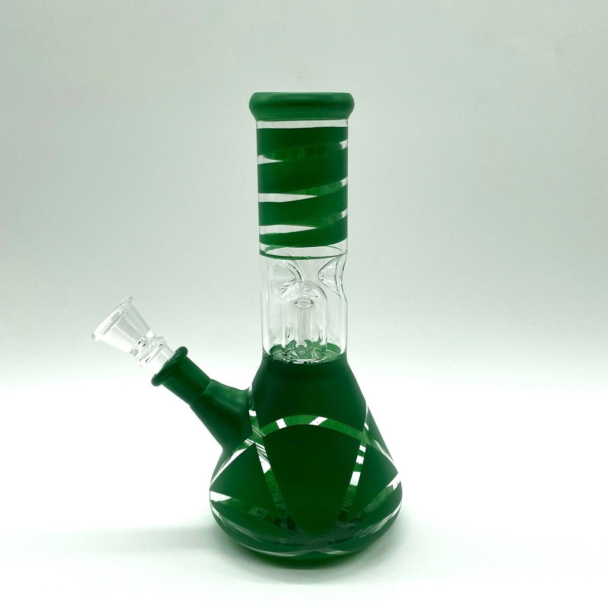 8" Water Pipe with Percolator- Assorted Color [PIP393] Glass Bong NIBO Distribution