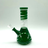 8" Water Pipe with Percolator- Assorted Color [PIP393] Glass Bong NIBO Distribution