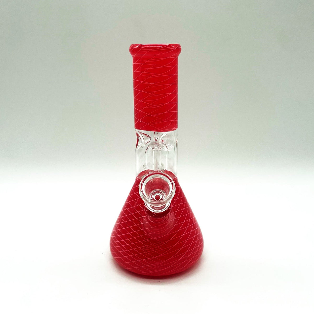 8" Water Pipe with Percolator- Assorted Color [PIP393] Glass Bong NIBO Distribution