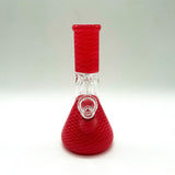 8" Water Pipe with Percolator- Assorted Color [PIP393] Glass Bong NIBO Distribution