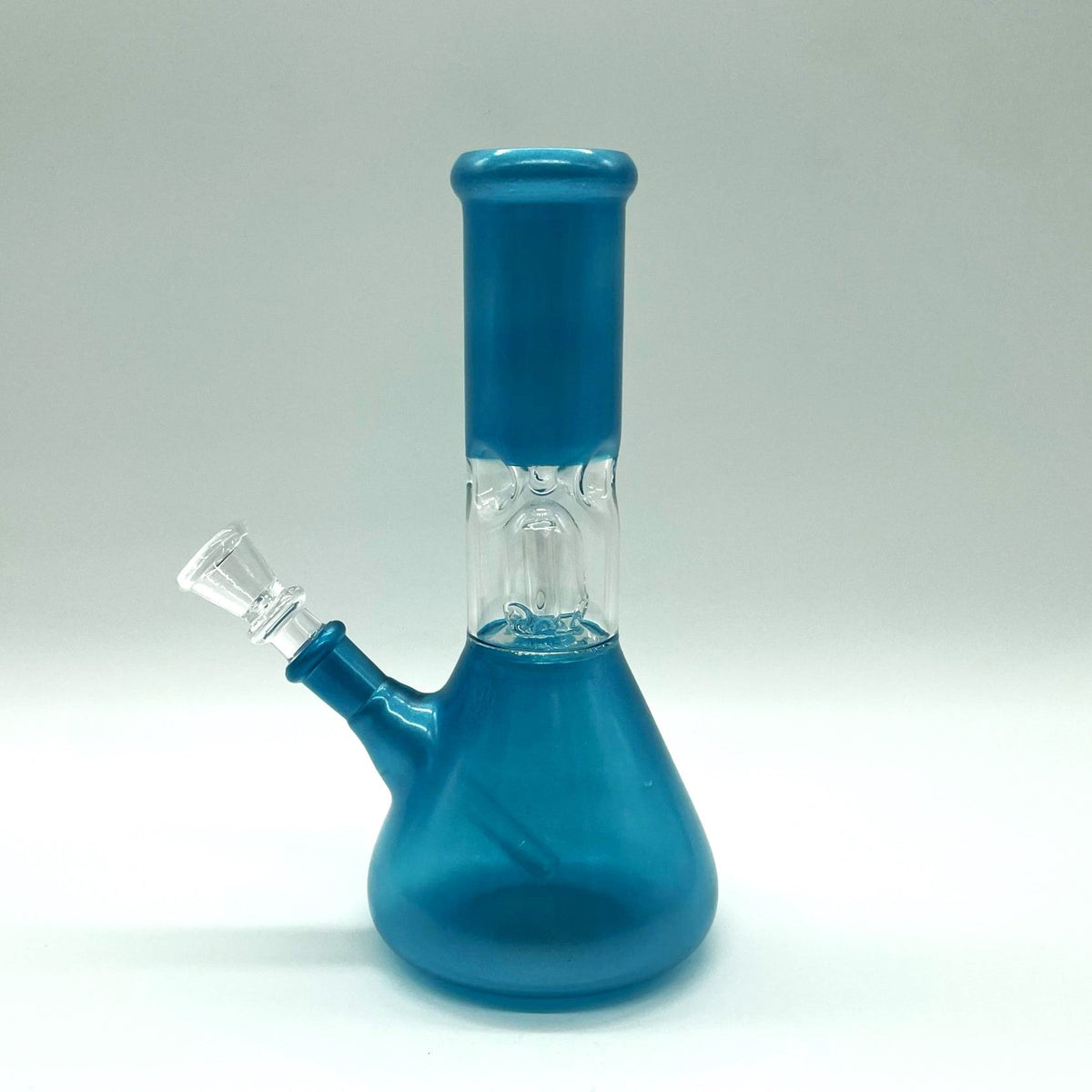 8" Water Pipe with Percolator- Assorted Color [PIP393] Glass Bong NIBO Distribution