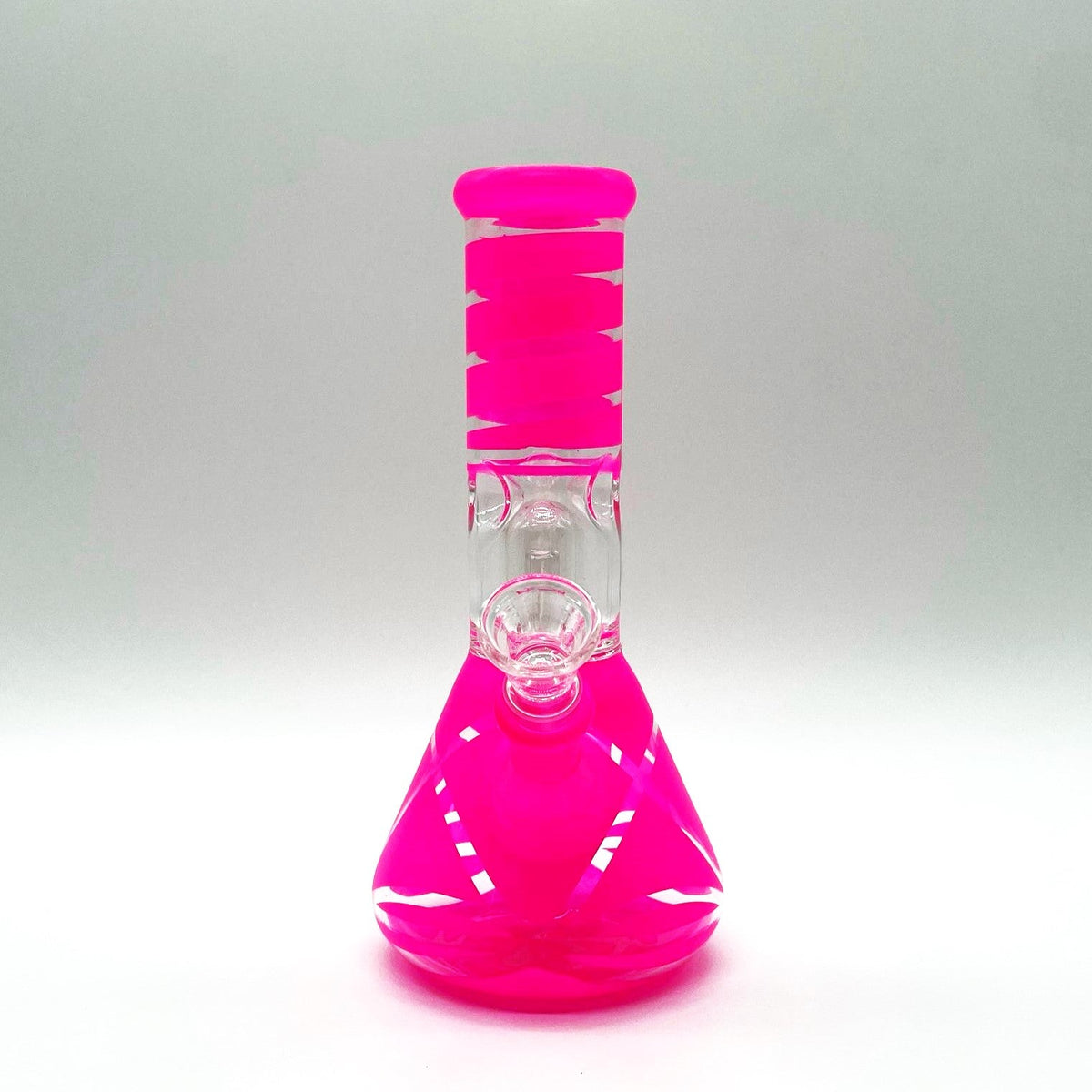 8" Water Pipe with Percolator- Assorted Color [PIP393] Glass Bong NIBO Distribution