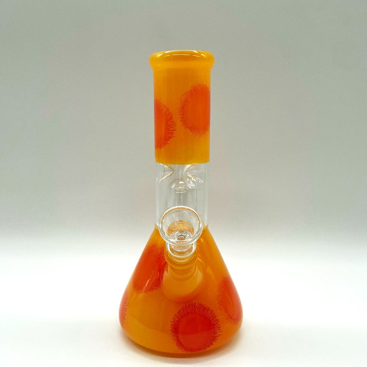 8" Water Pipe with Percolator- Assorted Color [PIP393] Glass Bong NIBO Distribution