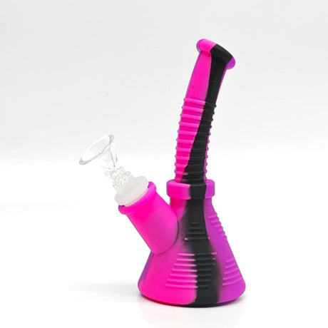 Fortune | 6-½"Silicone Beaker Bong-Assorted Color [SP1018] Resin · Silicone · Plastic Bong Fortune