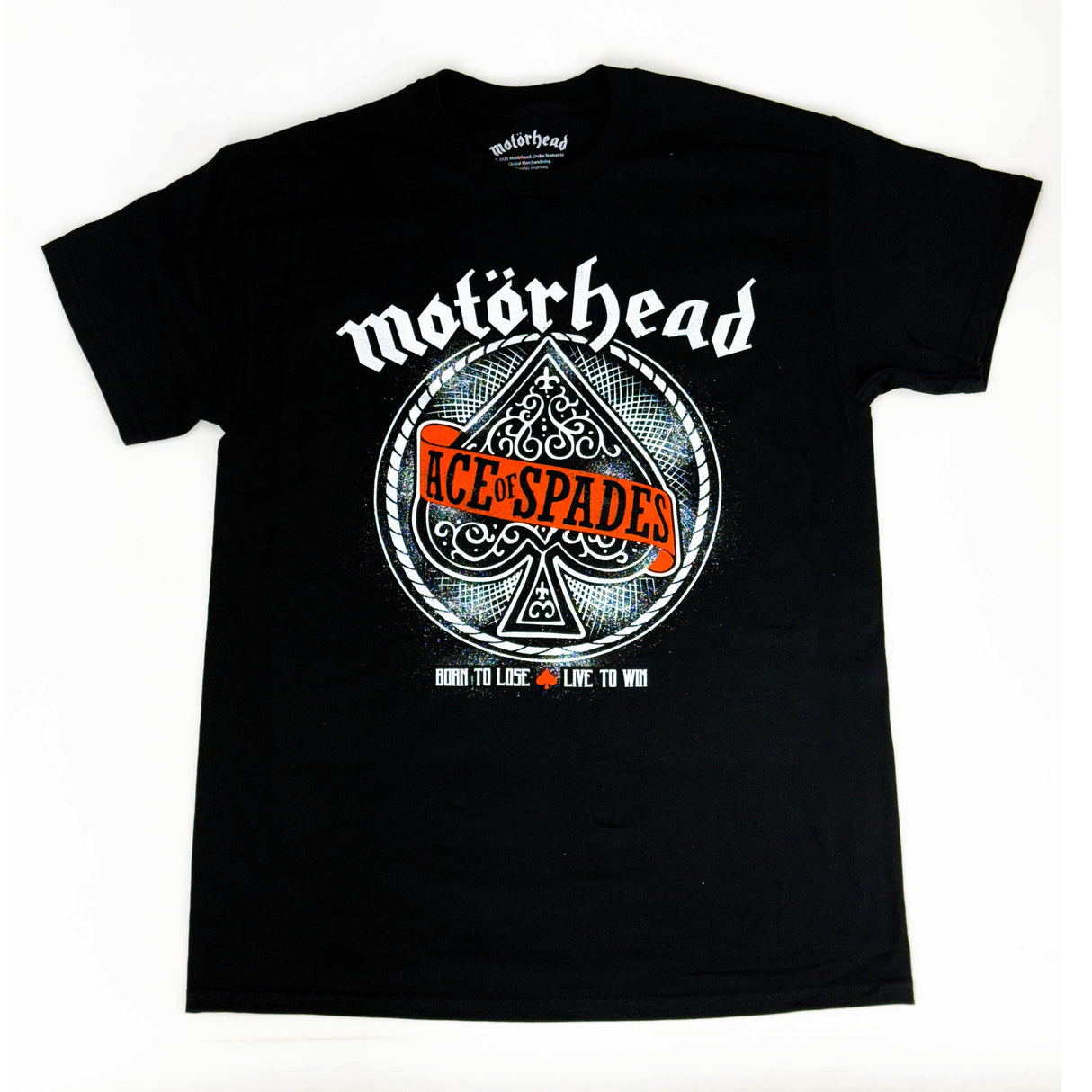 Motörhead | "Ace Of Spades" Unisex T-Shirt-Black- Officially Licensed Short Sleeve Philcos