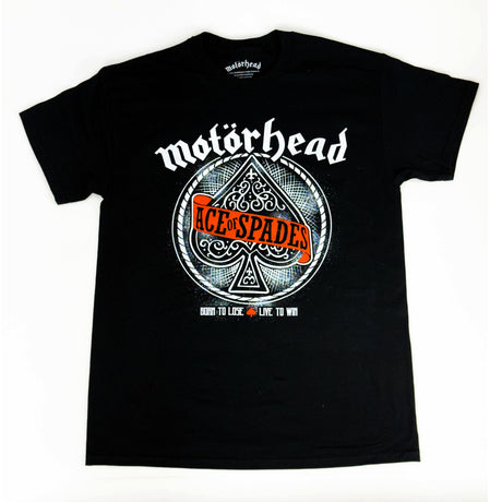 Motörhead | "Ace Of Spades" Unisex T-Shirt-Black- Officially Licensed Short Sleeve Philcos