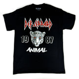 Def Leppard | "Animal Sketch" Unisex T-Shirt-Black- Officially Licensed Short Sleeve Philcos