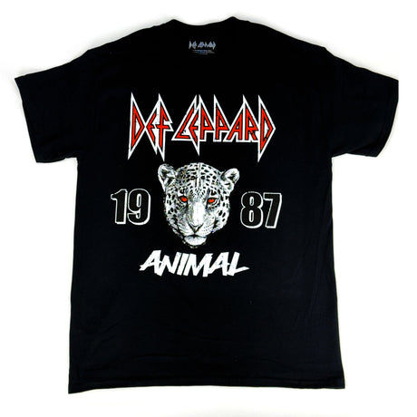 Def Leppard | "Animal Sketch" Unisex T-Shirt-Black- Officially Licensed Short Sleeve Philcos