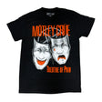 Mötley Crüe | "Theatre Of Pain" Unisex T-Shirt-Black- Officially Licensed Short Sleeve Philcos Medium