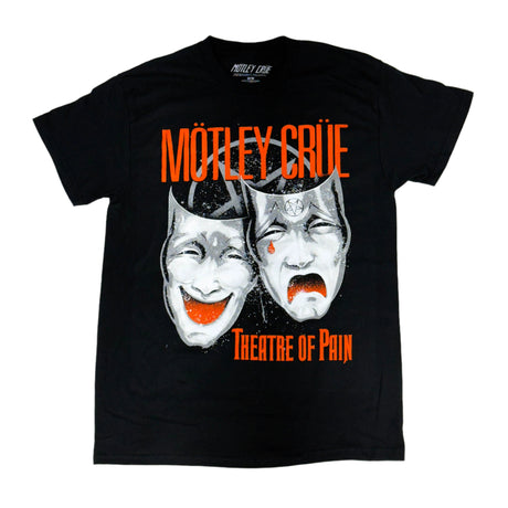Mötley Crüe | "Theatre Of Pain" Unisex T-Shirt-Black- Officially Licensed Short Sleeve Philcos Medium