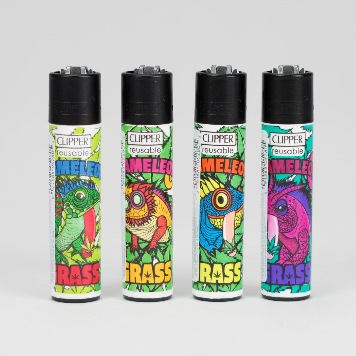 CLIPPER | Chamaleon Grass DESIGN Display of 48 Lighter ONE