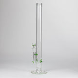 Shine Glassworks | 22 inch 38mm Straight Tube with opal accents [ST 2201] -Made in Canada Glass Bong Smoking Cat Distribution
