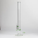 Shine Glassworks | 22 inch 38mm Straight Tube with opal accents [ST 2201] -Made in Canada Glass Bong Smoking Cat Distribution