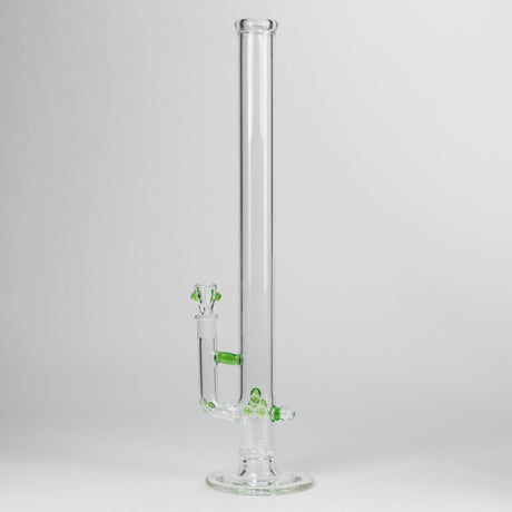 Shine Glassworks | 22 inch 38mm Straight Tube with opal accents [ST 2201] -Made in Canada Glass Bong Smoking Cat Distribution