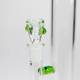 Shine Glassworks | 22 inch 38mm Straight Tube with opal accents [ST 2201] -Made in Canada Glass Bong Smoking Cat Distribution