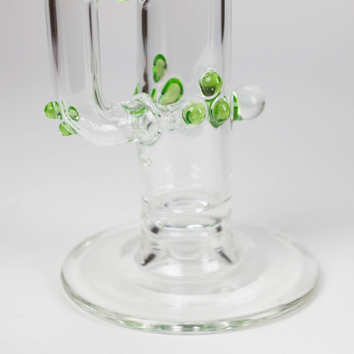Shine Glassworks | 22 inch 38mm Straight Tube with opal accents [ST 2201] -Made in Canada Glass Bong Smoking Cat Distribution