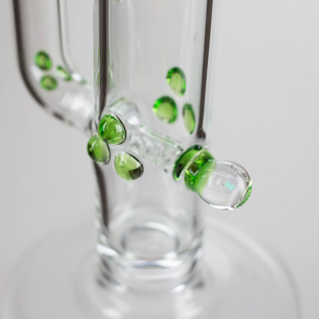 Shine Glassworks | 22 inch 38mm Straight Tube with opal accents [ST 2201] -Made in Canada Glass Bong Smoking Cat Distribution