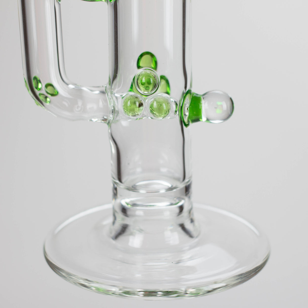 Shine Glassworks | 22 inch 38mm Straight Tube with opal accents [ST 2201] -Made in Canada Glass Bong Smoking Cat Distribution