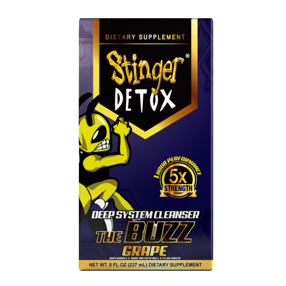 Stinger Detox | Buzz 5X Extra Strength Drink – 8 FL OZ Detox Desert Depot