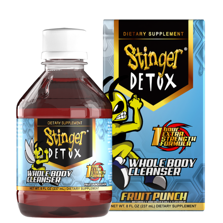 Stinger Detox | Whole Body Cleanser 1-Hour Extra Strength Drink– 8 FL OZ Detox Desert Depot