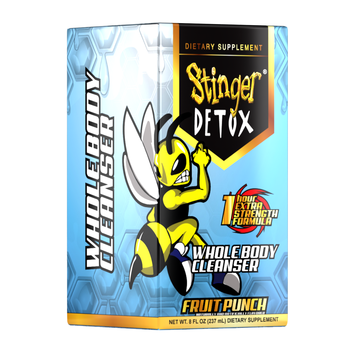 Stinger Detox | Whole Body Cleanser 1-Hour Extra Strength Drink– 8 FL OZ DRINKS Desert Depot