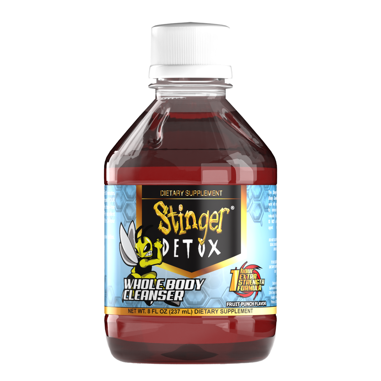Stinger Detox | Whole Body Cleanser 1-Hour Extra Strength Drink– 8 FL OZ DRINKS Desert Depot Fruit Punch