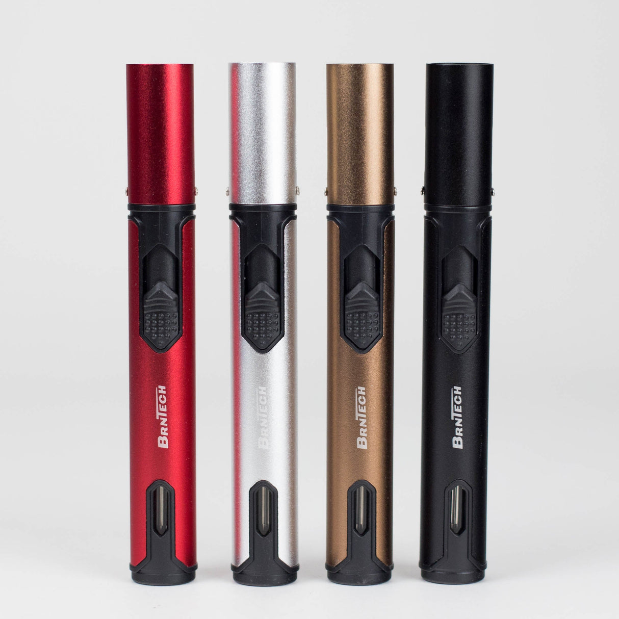 BrnTech | Single Flame Torches Display of 12 - Assorted Colours Torch Small Biz Distributors