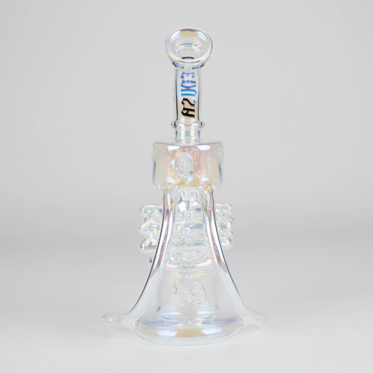 Medusa | 12" Recycler - Style 2 Glass Bong Small Biz Distributors