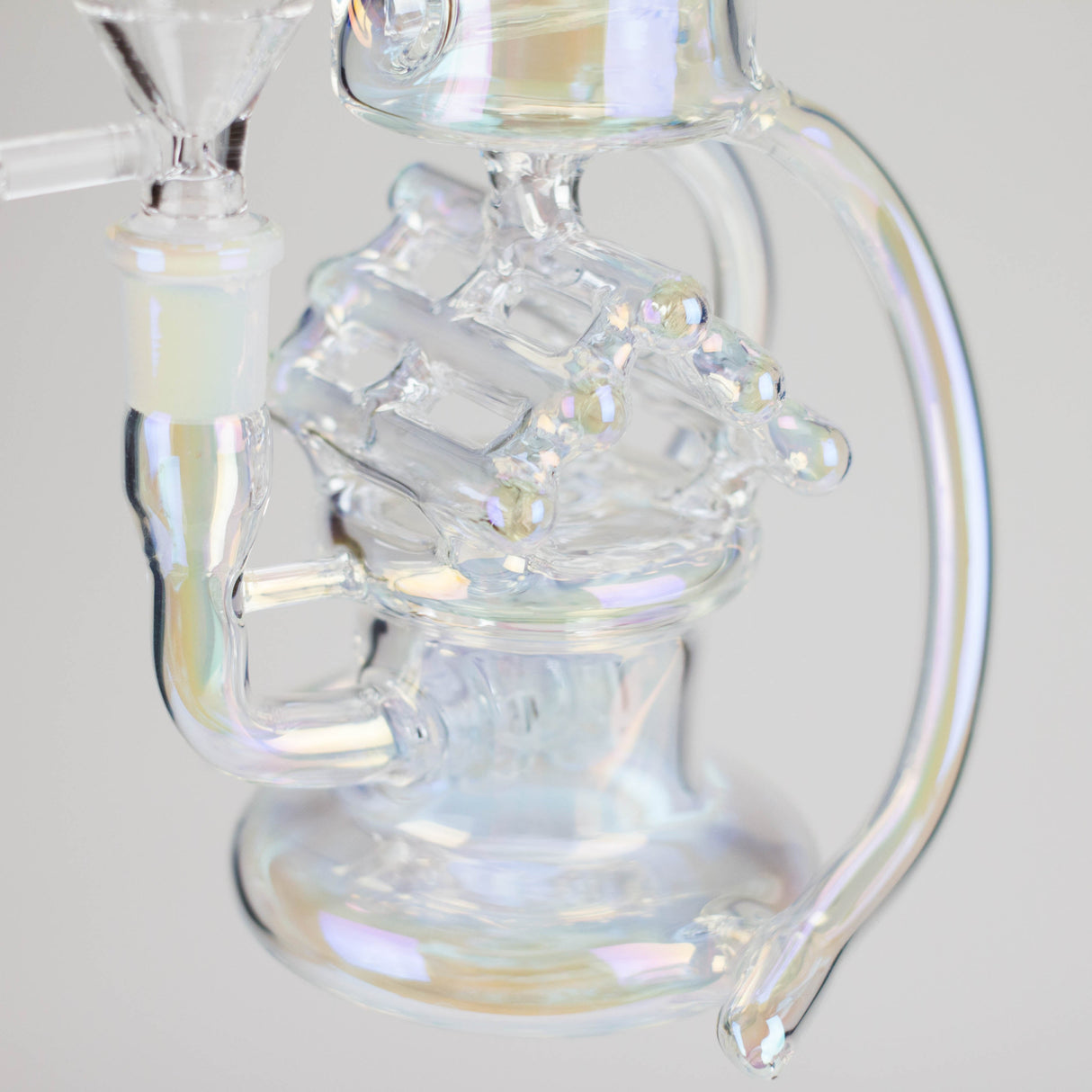 Medusa | 12" Recycler - Style 2 Glass Bong Small Biz Distributors