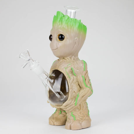 10.5" Vinyl tree water pipe [YS-698] Resin · Silicone · Plastic Bong JJ Distribution