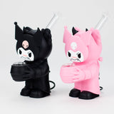 5.5" Devil Rabbit Silicone Water pipe [YS-071] Resin · Silicone · Plastic Bong JJ Distribution