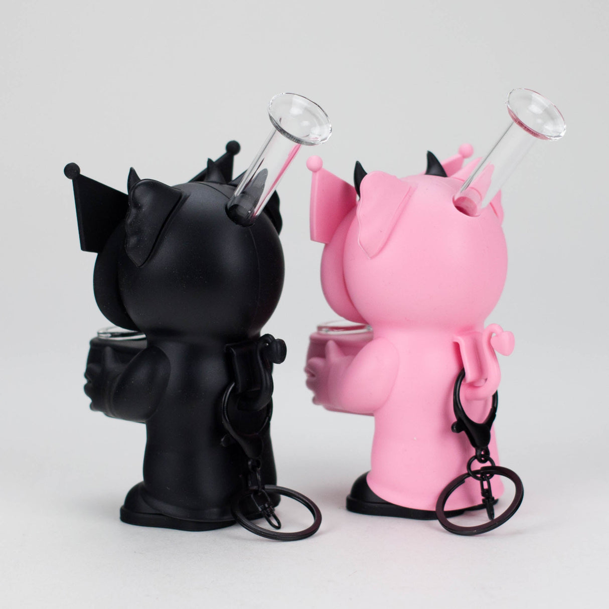 5.5" Devil Rabbit Silicone Water pipe [YS-071] Resin · Silicone · Plastic Bong JJ Distribution