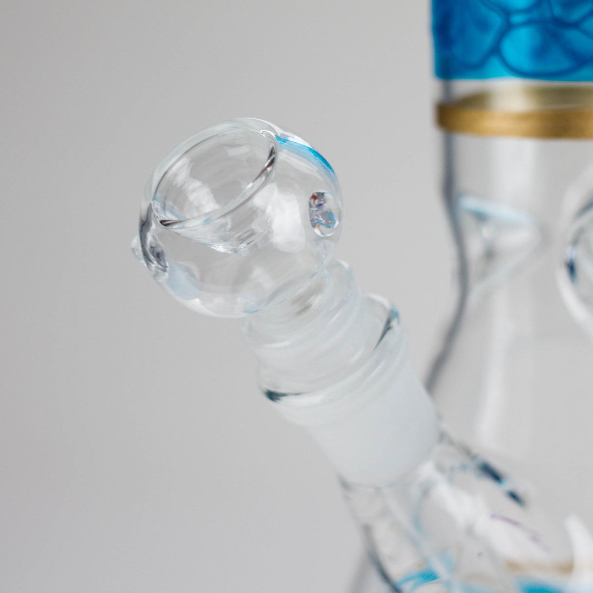 12" Printed beaker glass water bong-Assorted Glass Bong Bongzie Smokes
