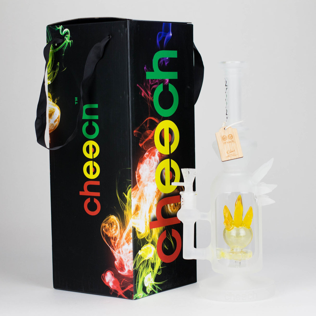 Cheech | 13" Cristaliono Rig Glass Rig Smoking Cat Distribution