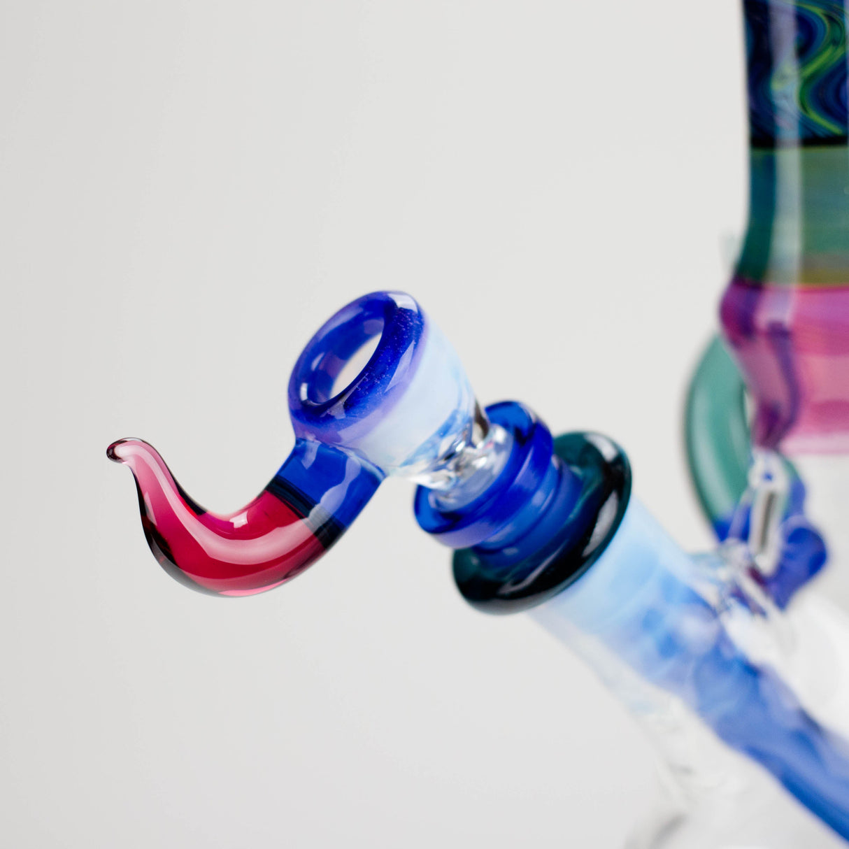 Mooks Glass | 10" Head Glass Bong - made in Canada Glass Bong Smoking Cat Distribution