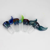 Mooks Glass | 18mm & 19mm Rewig Worked Wig Wag Heady Bowl – Assorted Colors Bowl · Banger · Oil Burner Smoking Cat Distribution