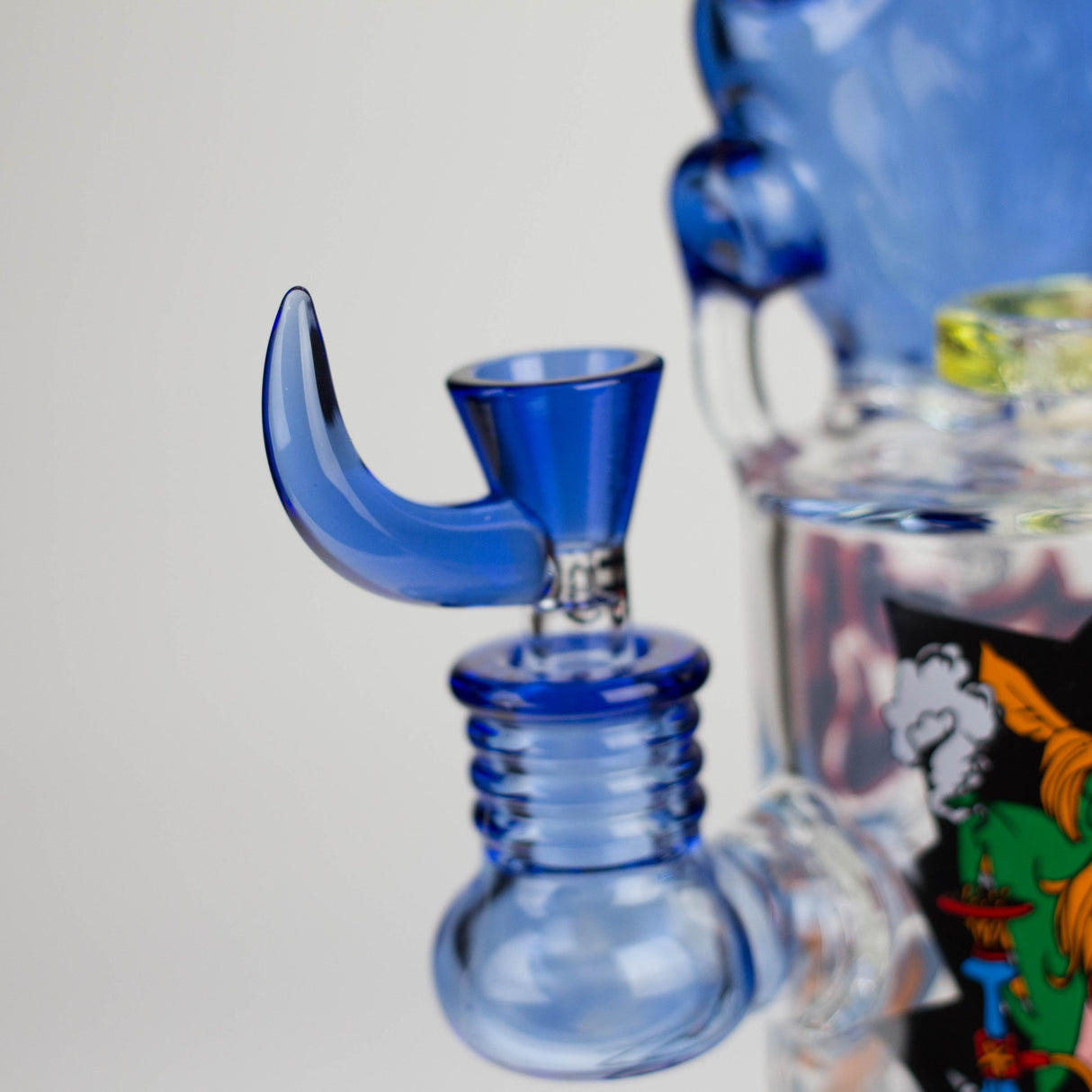 Cheech | 11" the Dude Bong Glass Bong Smoking Cat Distribution