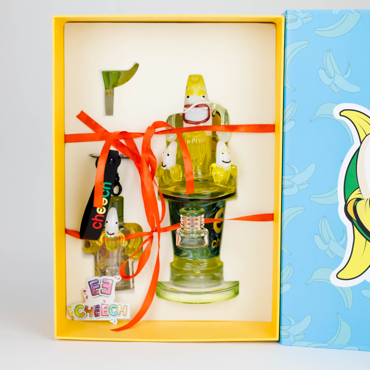 Cheech | 10" Banana in Banana Bong CHE-329 Glass Bong Smoking Cat Distribution