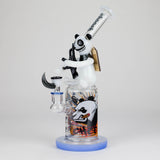 Cheech | 11" The Panda Bong CHE-331 Glass Bong Smoking Cat Distribution