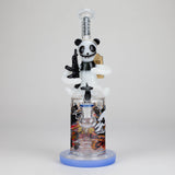 Cheech | 11" The Panda Bong CHE-331 Glass Bong Smoking Cat Distribution